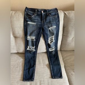 American Eagle Size 8 Super Stretch X Jeans